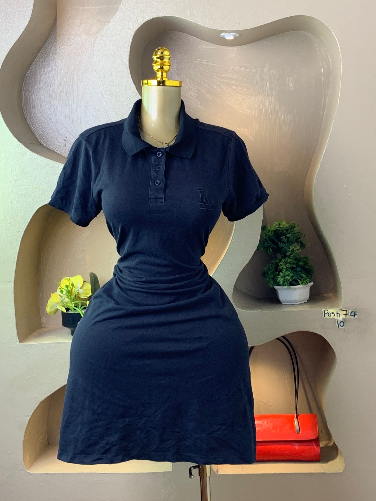 POSH74 BLACK DRESS SIZE10