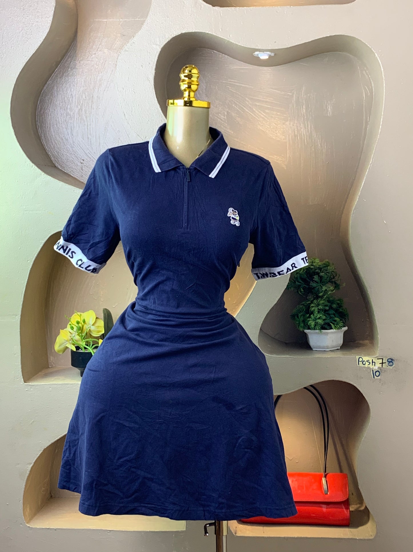 POSH78 BLUE DRESS SIZE10