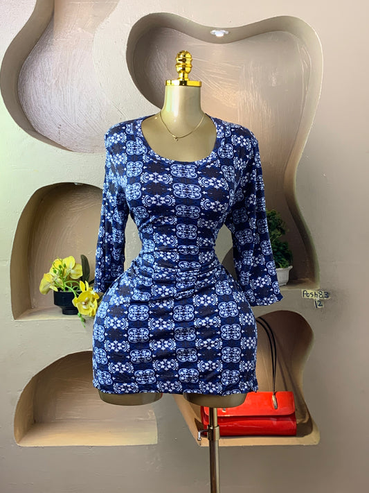 POSH82 BLUE DRESS SIZE12