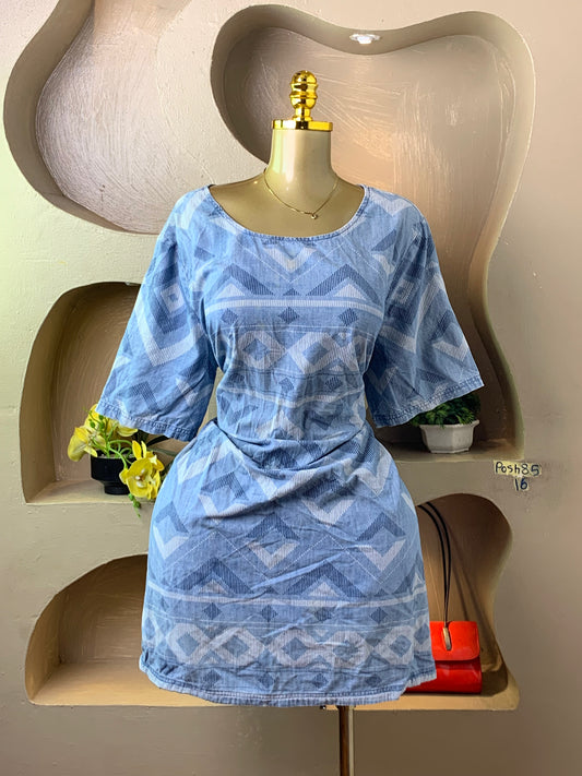 POSH85 BLUE DRESS SIZE16