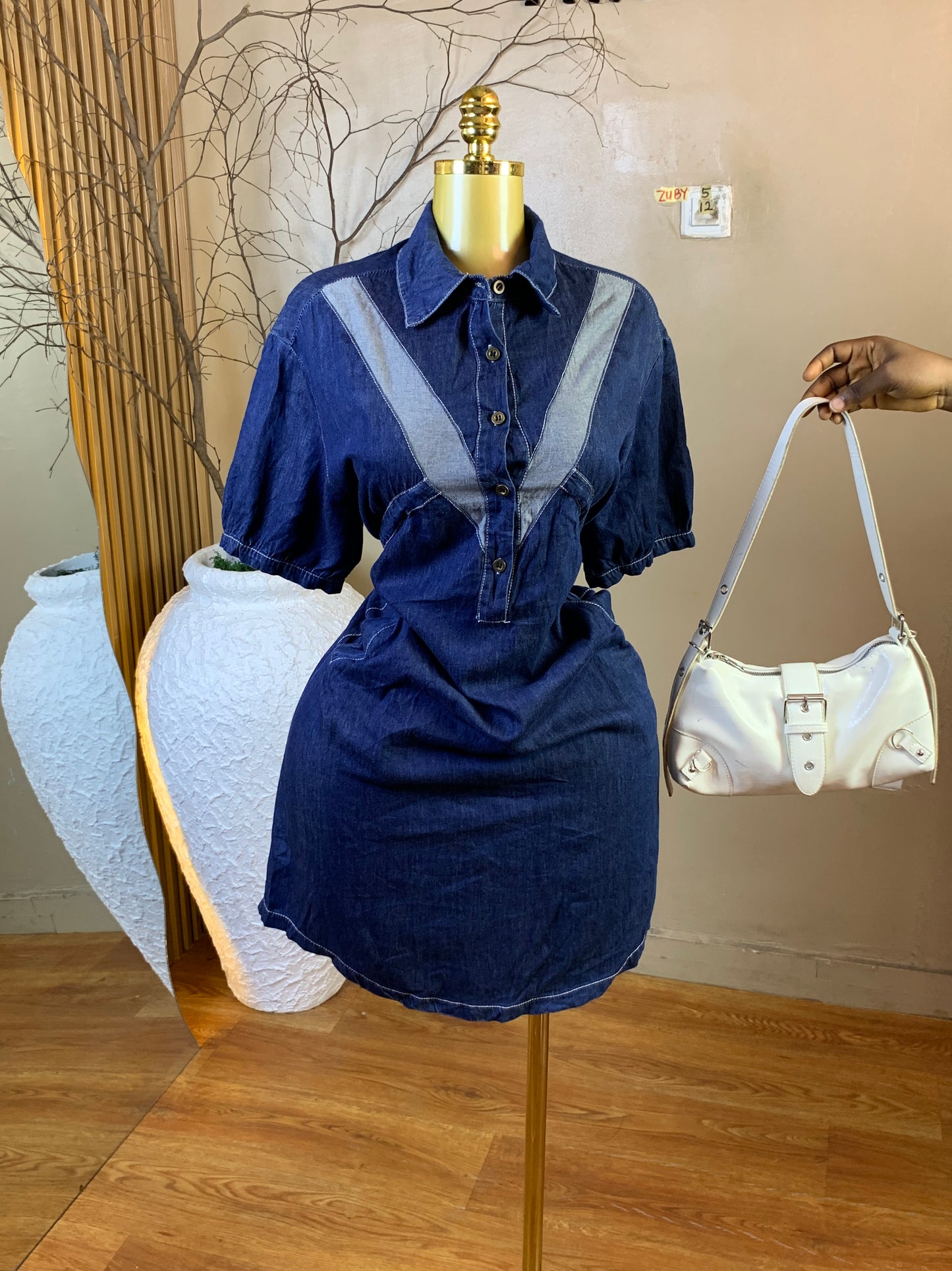 ZUBY5 SIZE12 Denim dress