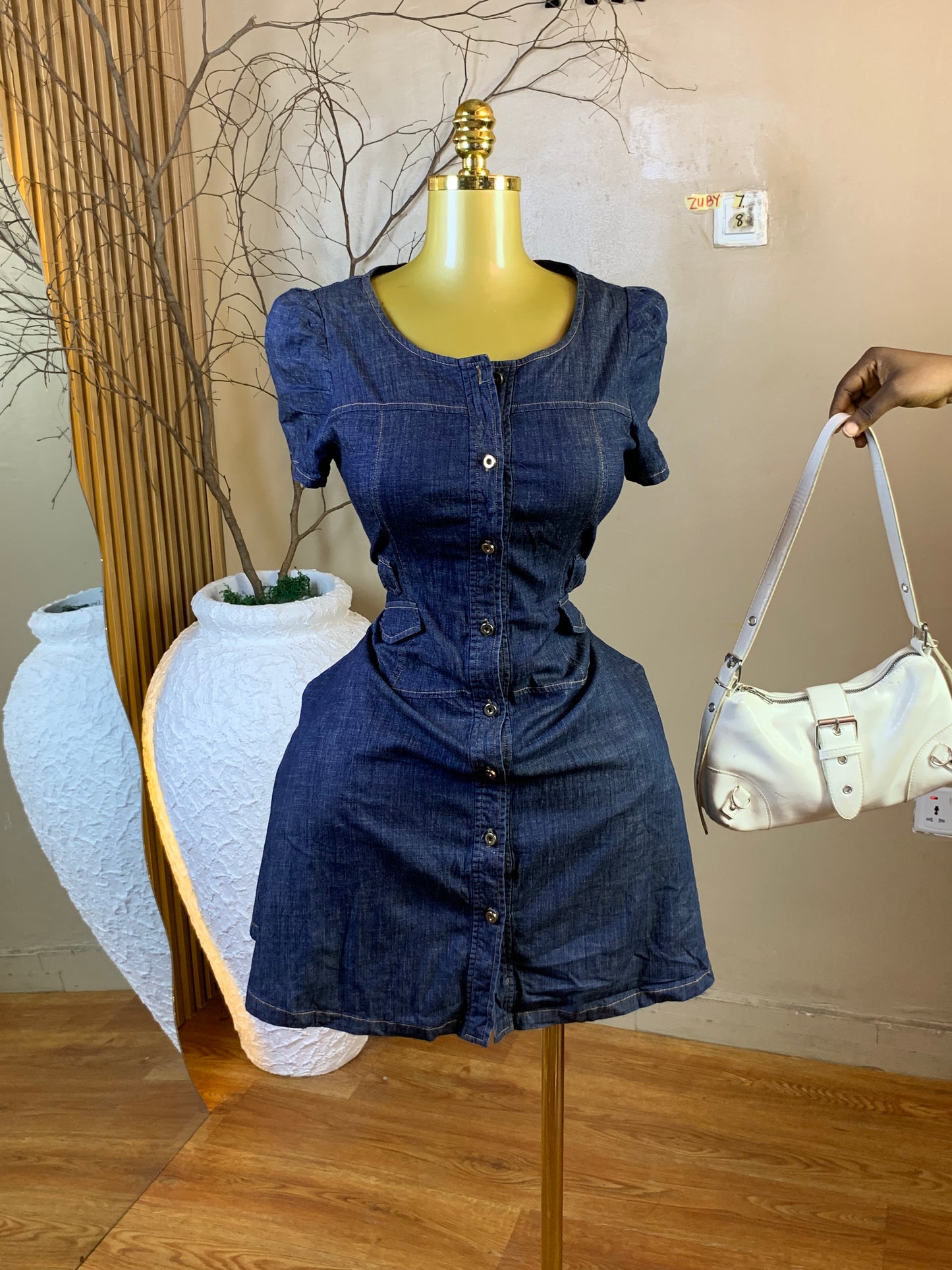 ZUBY7 SIZE8 Denim dress