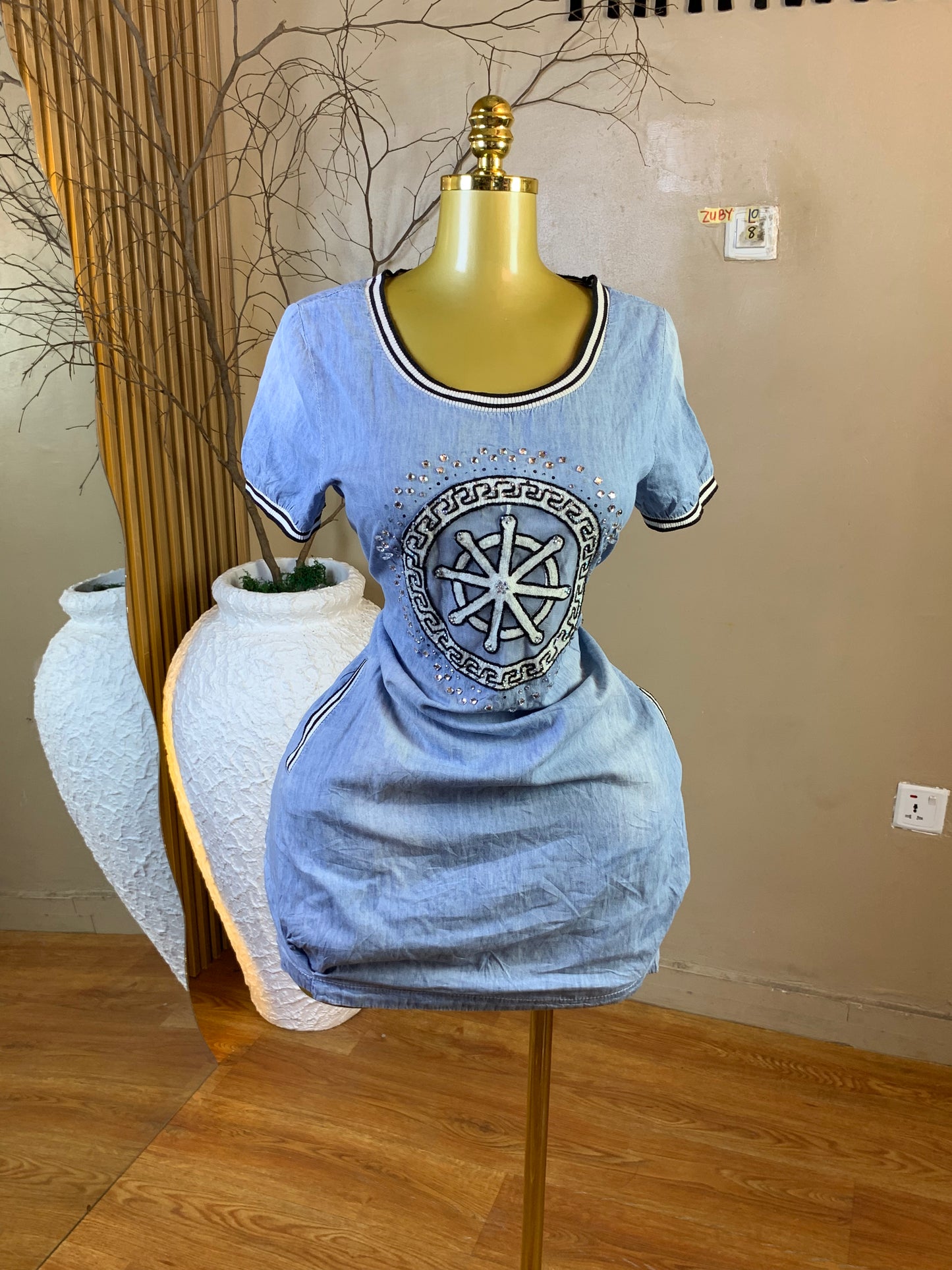 ZUBY10 SIZE8 Denim dress