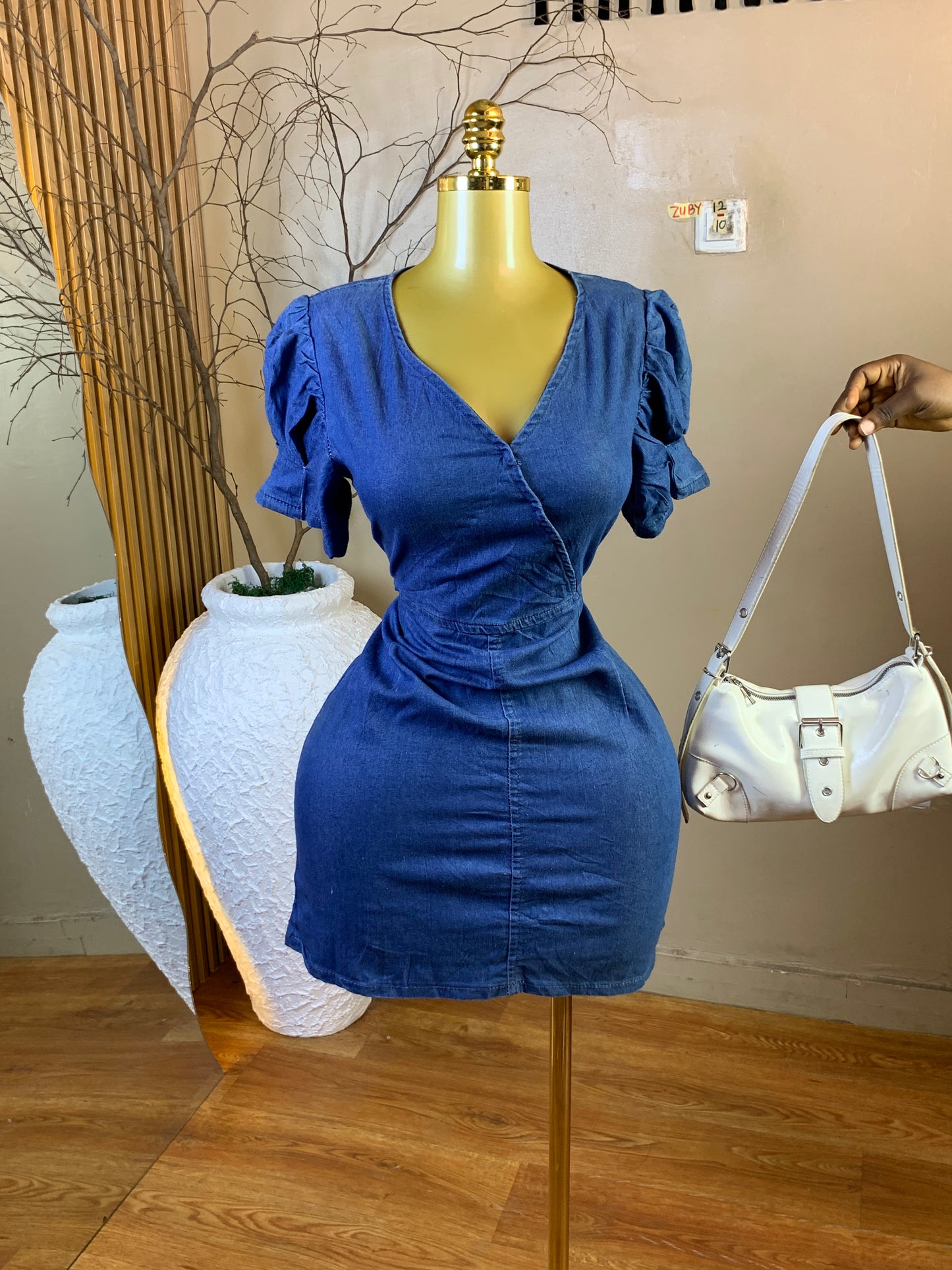 ZUBY12 SIZE10 Denim dress