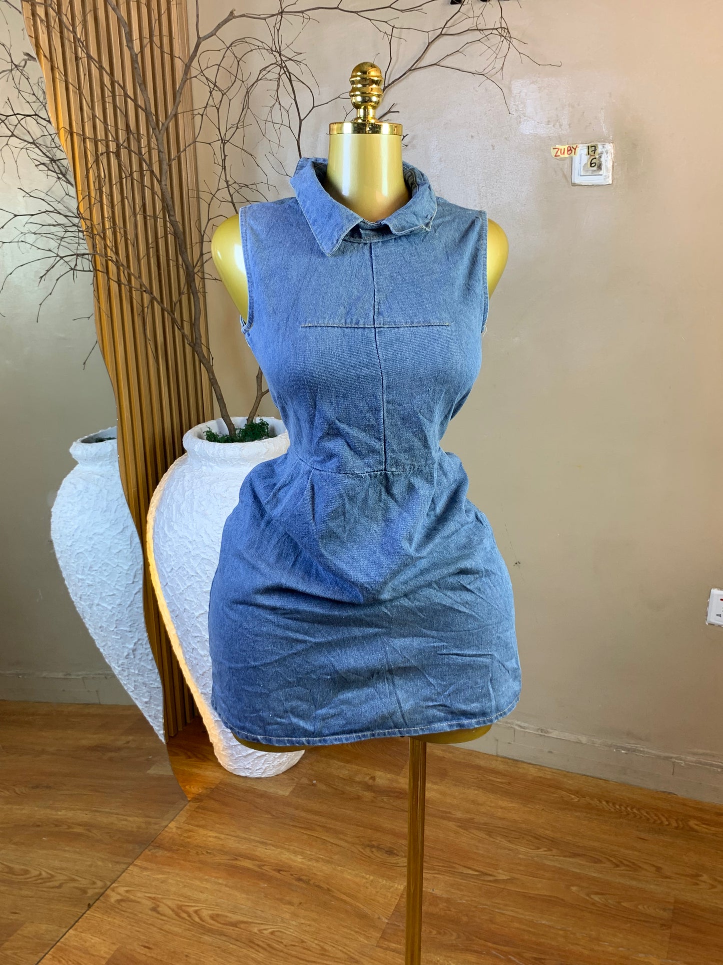 ZUBY17 SIZE6 Denim dress
