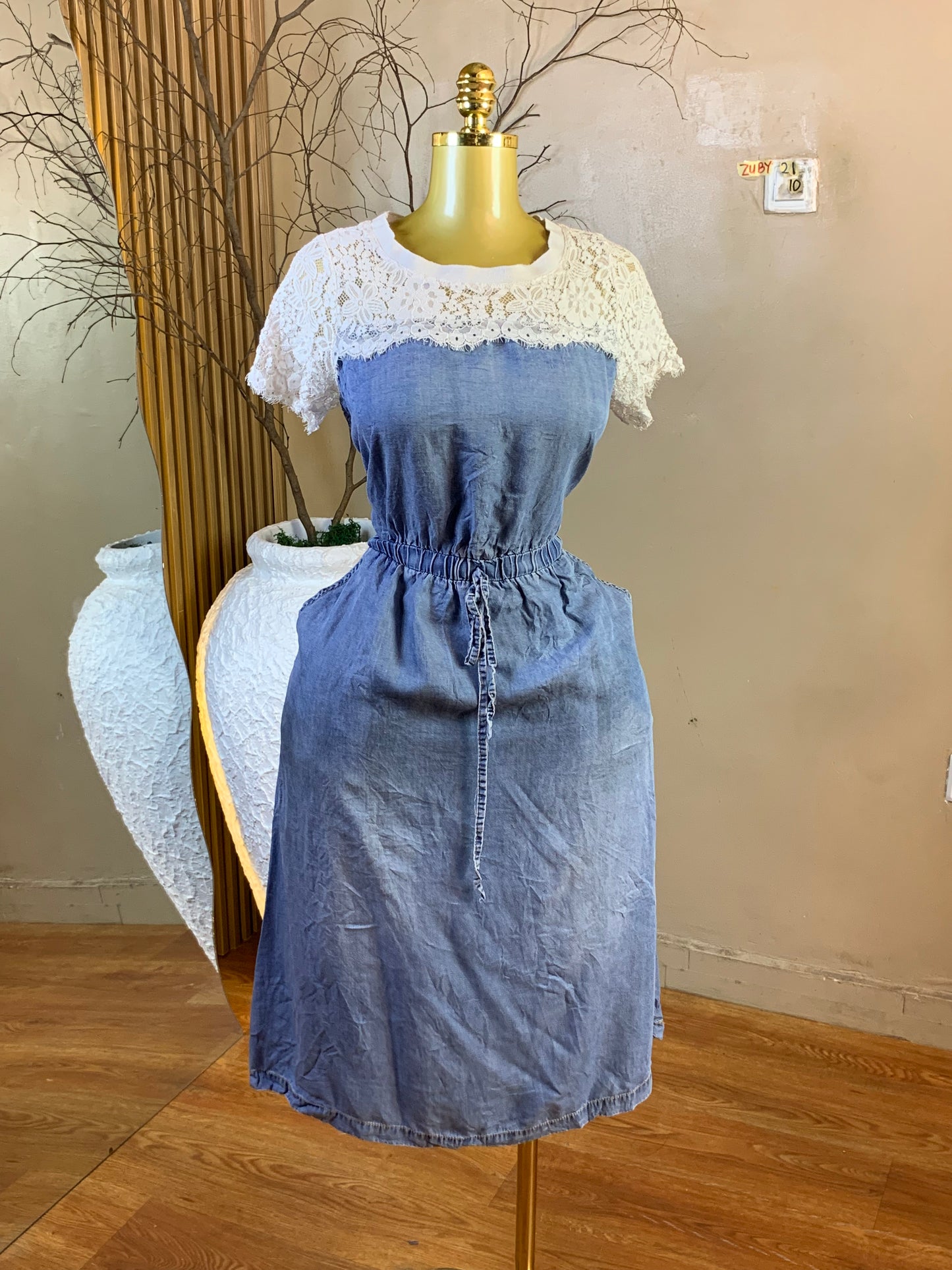 ZUBY21 SIZE10 Denim dress