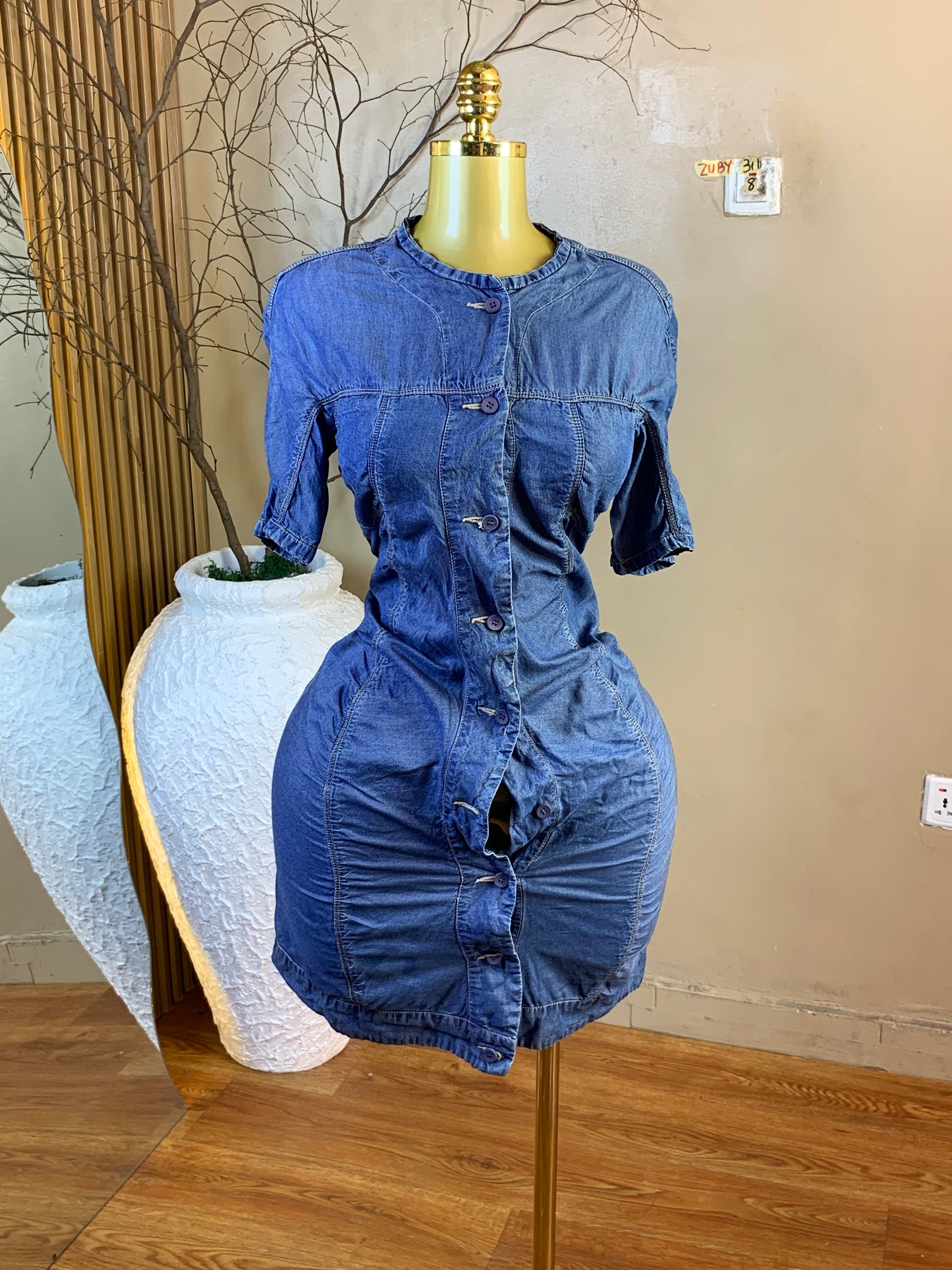 ZUBY31 SIZE8 Denim dress