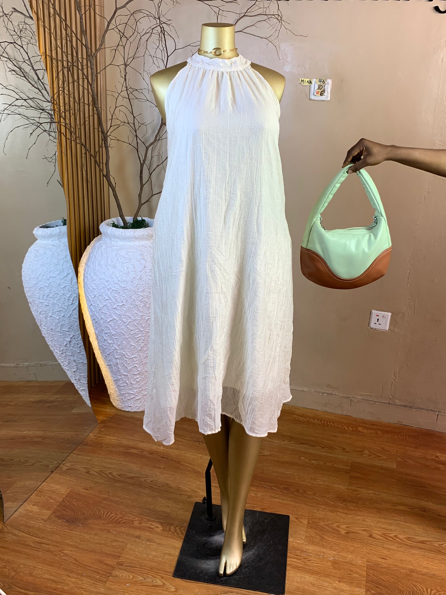 MINA46 SIZE10 Length46 free dress