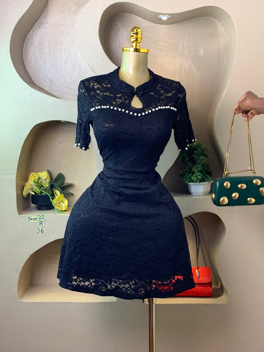 FAVE32 BLACK DRESS SIZE8 Length36