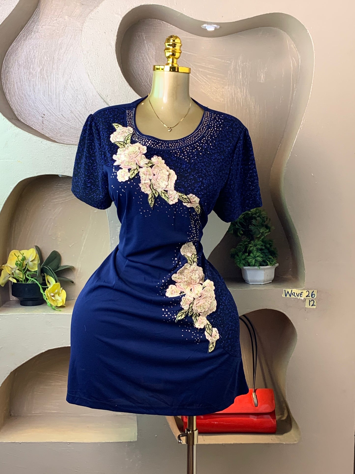 WAVE26 BLACK DRESS SIZE12