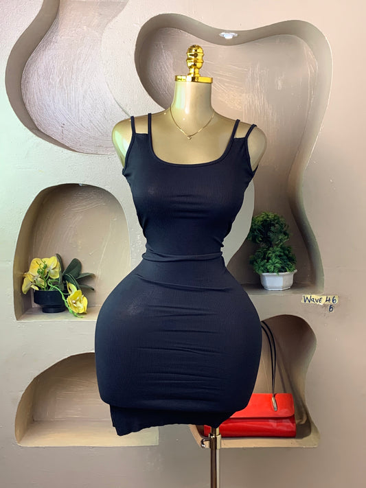 WAVE46 BLACK DRESS SIZE6