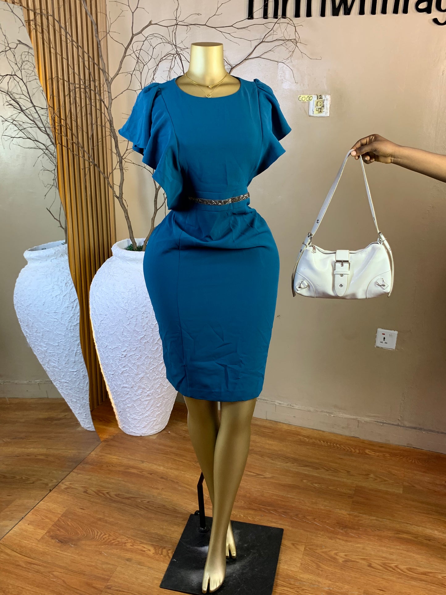 COCO12 SIZE12 Length42 corporate dress