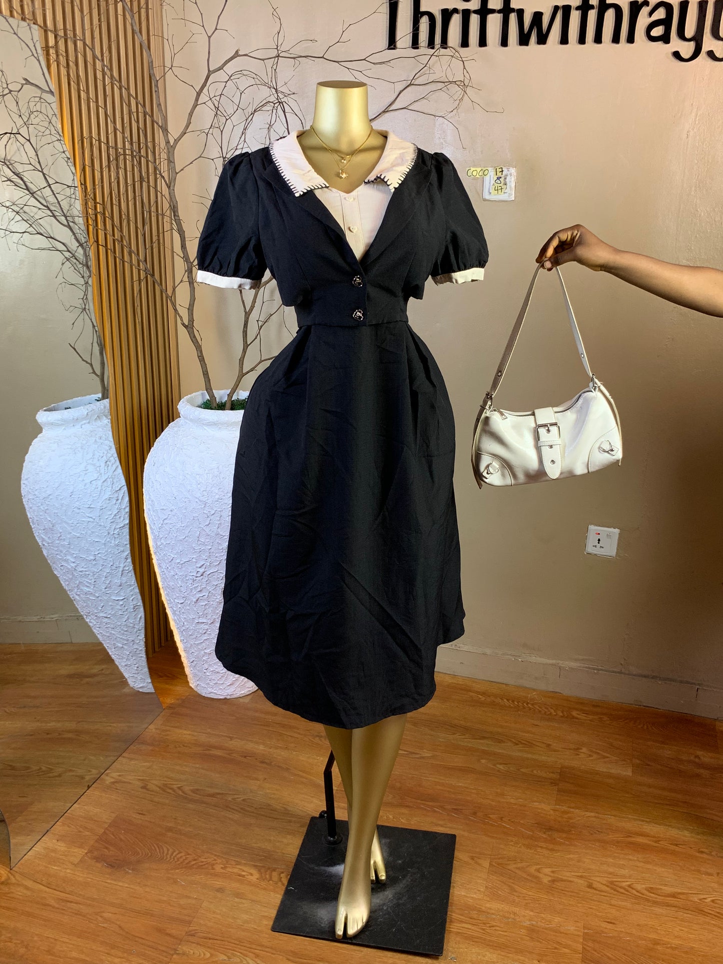 COCO17 SIZE8 Length47 corporate dress