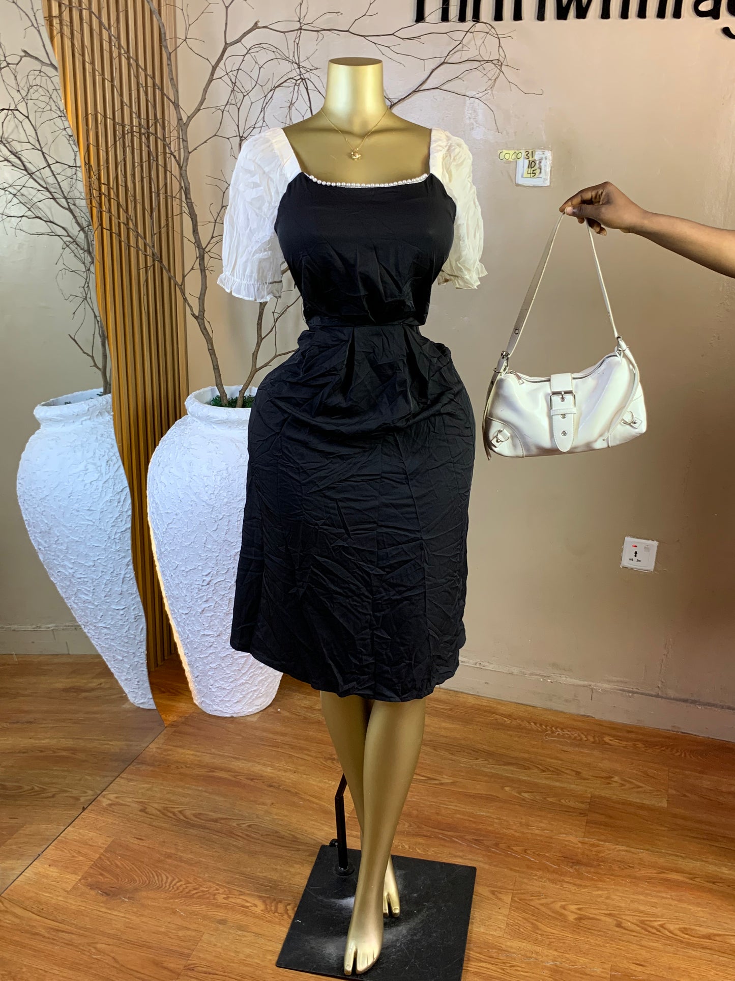 COCO31 SIZE10 Length45 corporate dress