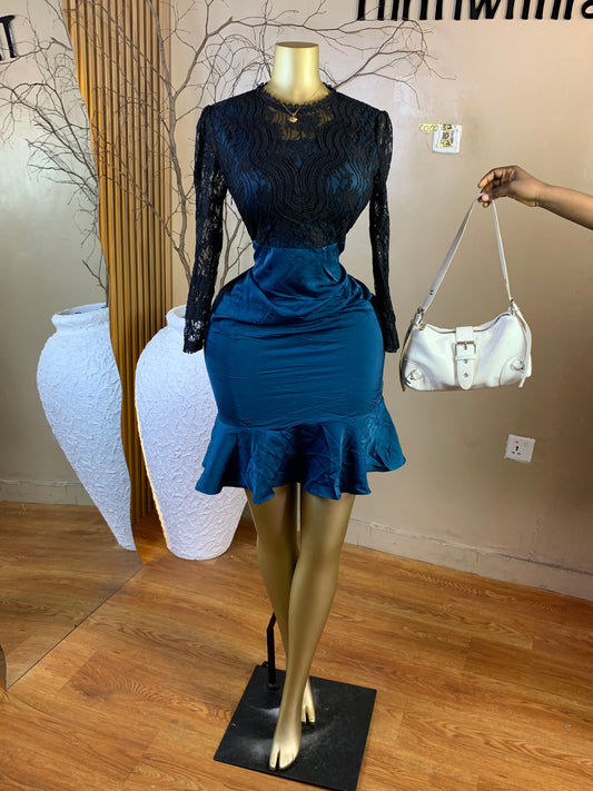 COCO32 SIZE10 Length43 corporate dress