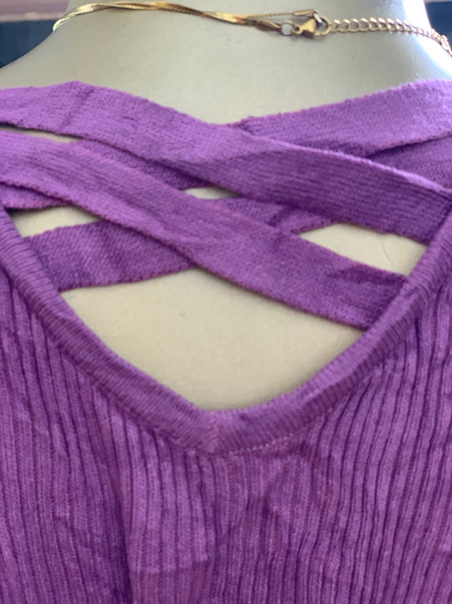 LOLA54 SIZE14 purple top