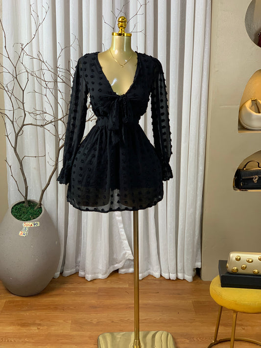 JOLA70 SIZE6 Length34 black dress