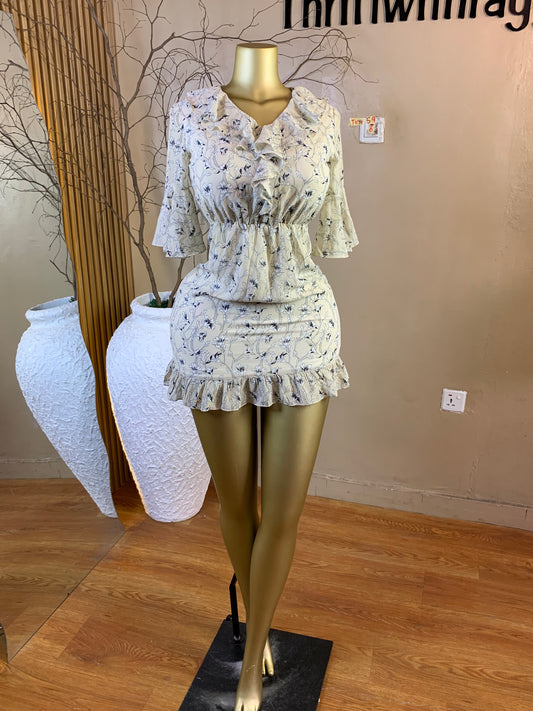 TOYO59 SIZE6 chiffon dress