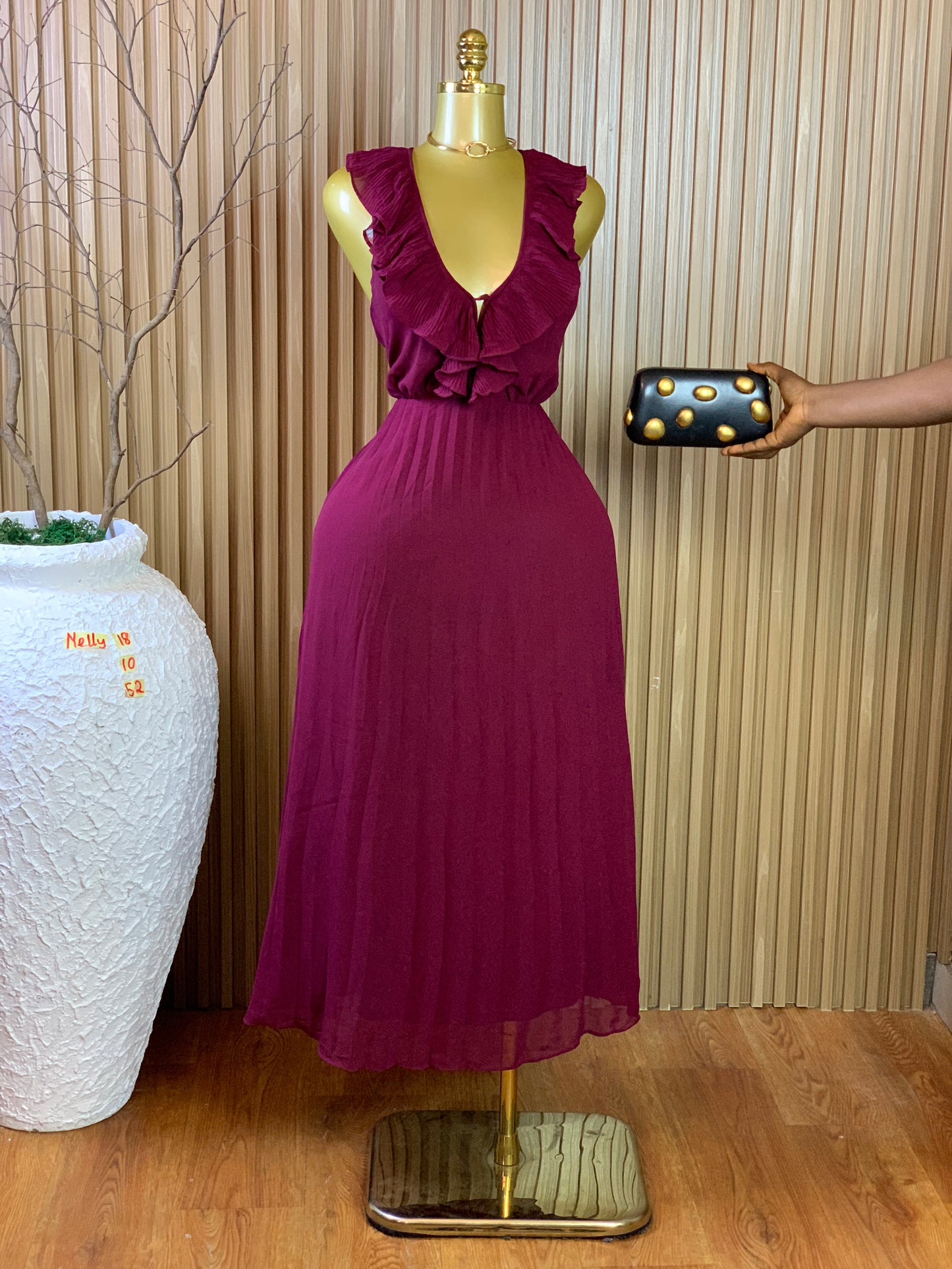 NELLY18 SIZE10 Length52 dress