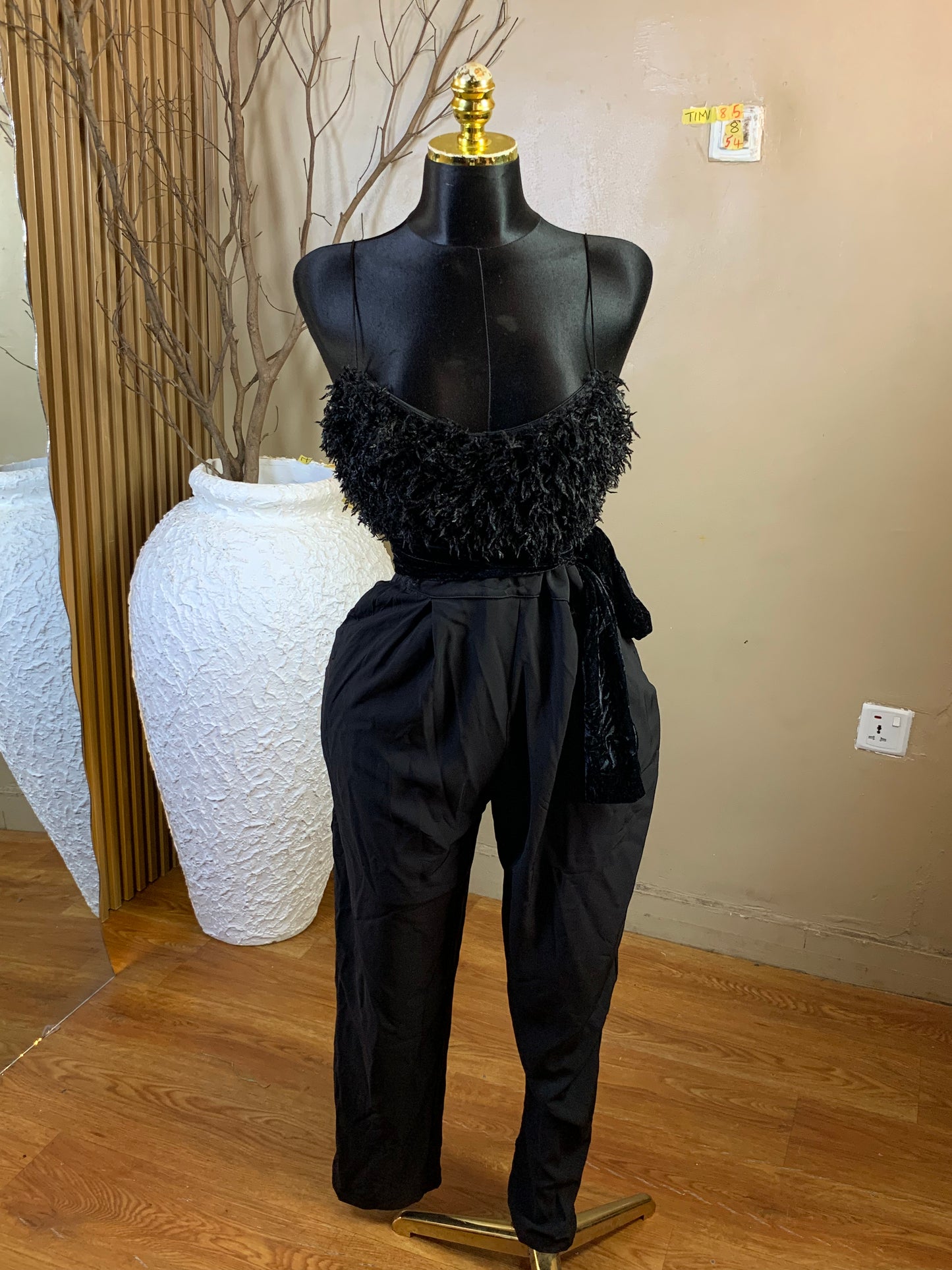 TIMI85 SIZE8 Length54 jumpsuit