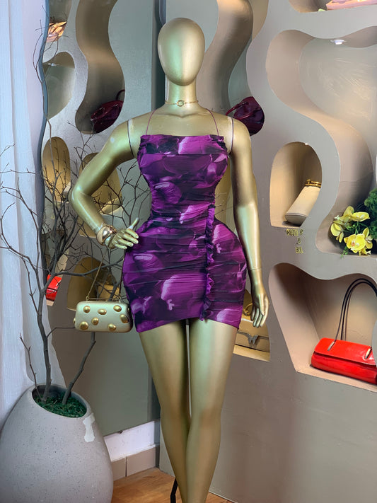 KEJI8 SIZE8 Length31 mesh dress