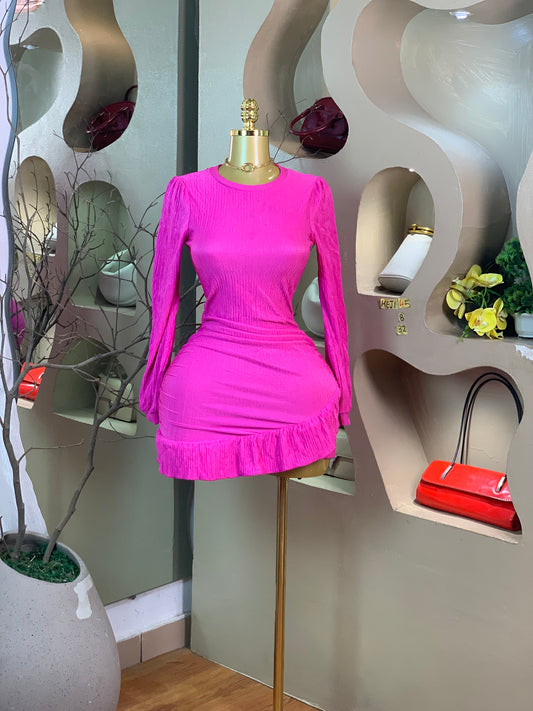 KEJI45 SIZE8 Length32 pink dress